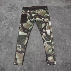 Nike Mens Pro Tights Mens 3Xl Brush Camouflage Elastic Waist‎ Pull On Training